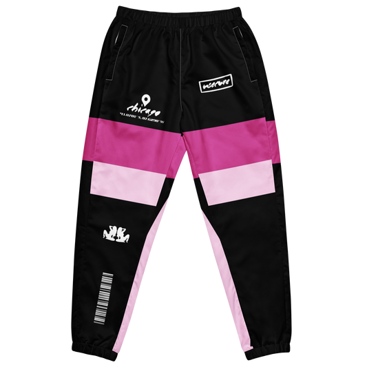 Unisex Track pants - Black/Pink