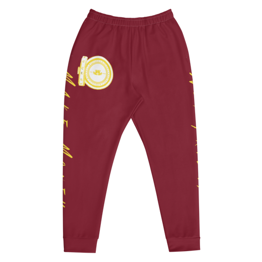 In The Vault Joggers - Burgundy