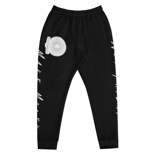 In The Vault Joggers - Black