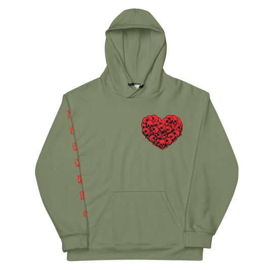 Hungry Heart Pullover Hoodie - Finch
